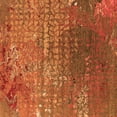 thumbnail image 1 of Ahgly Company Indoor Square Oriental Orange Industrial Area Rugs, 7' Square, 1 of 4