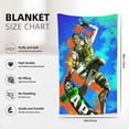 thumbnail image 3 of Apex Legends Octane Anti-Pilling Flannel 32"X48" Super Soft Plush Air Condition Quilt Fluffy Warm Cozy Decorative Blankets, 3 of 7