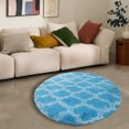 thumbnail image 3 of PEONAVET Bedroom Rug Imitation Rabbit Bathroom Absorbent Floor Mat Household Entrance Door Floor Mat High-end Feeling Thickened Slip Mat Bedside Foot Mat, 3 of 4