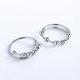 thumbnail image 1 of 2 uds anillo antiestrés y ansiedad Fidget Spinner juguetes para mujeres y hombres giran libremente anillo antiestrés y ansiedad bobina única cuentas en espiral regalos, 1 of 4