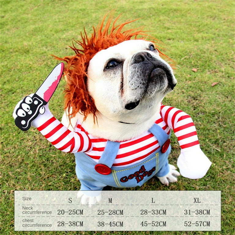 Chucky costume for cats top