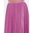 thumbnail image 4 of Falda midi plisada satinada AMAD Casual para mujer Talla M, 4 of 5