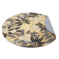 thumbnail image 5 of Rugsotic Carpets Hand Tufted Wool Eco-Friendly Area Rugs - 8'x8', Round, Gold, Modern Contemporary Design, High Pile Handmade Anti Skid Rugs for Living Room, Bed Room (K00651), 5 of 6