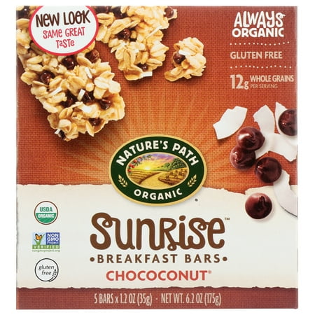 UPC 058449891321 product image for Natures Path Sunrise Breakfast Granola Bars Chococonut 5 Pack | upcitemdb.com