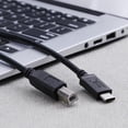 thumbnail image 2 of Cable de datos de la impresora USB-C USB3.1 Tipo C Conector a USB 2.0 Tipo B Cable de carga Hugtrwg Para estrenar, 2 of 8