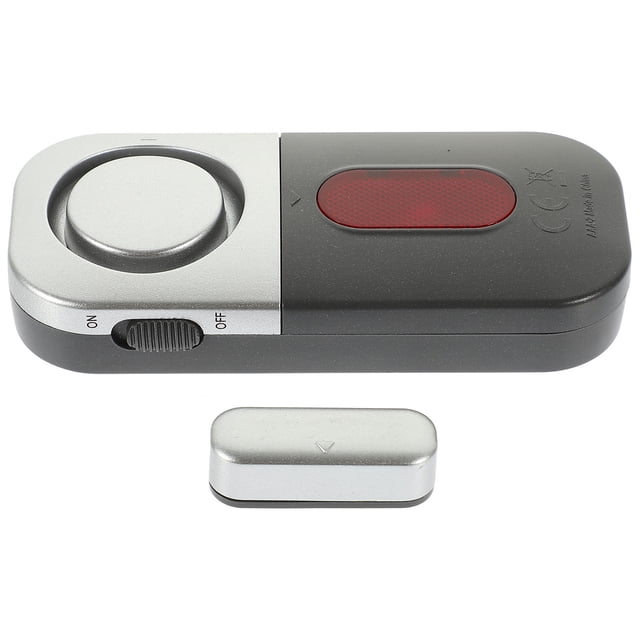 DEEPCRAFF Door Alarm Door Window Alarm 125DB Alarm ABS White 1Set for Families