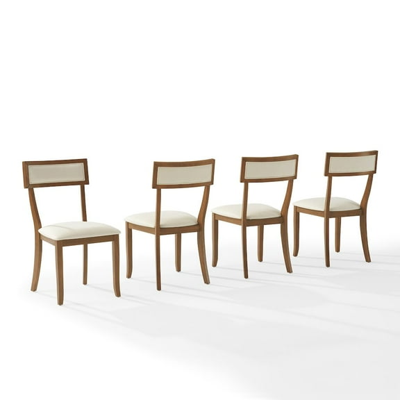 Crosley Furniture Alessia 4-Piece Dining Chair Set In Brown