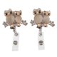 thumbnail image 2 of Porta ID retráctil Sunnimix Bling Love Heart 5x con Clip giratorio 2pcs, 2 of 8