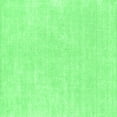thumbnail image 1 of Ahgly Company Indoor Square Solid Emerald Green Modern Area Rugs, 5' Square, 1 of 4