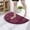 G, variant on YOBOLK Bathroom Rugs,Bath Mat,Chenille Half Round Carpet Water Absorbing Foot Mat Bathroom Entrance Floor Mat Bedroom Toilet Bathroom Non Slip Mat Household 35x50cm