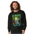 thumbnail image 3 of Dennis The Menace Always Hungry Men's Crewneck Sweatshirt Brisco Brands S, 3 of 6
