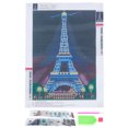 thumbnail image 2 of DIY Painting Kits Luminous  Painting Rhinestone For Adult Kid Home Decor Tower Painting, 2 of 8