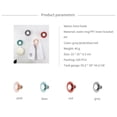 thumbnail image 4 of Gancho Decorativo De Cuerno, Gancho De Pared Redondo Nórdico, Tienda De Ropa Para Sala De Estar, Colgador De Pared Decorativo, Gancho Para Abrigo De Porche Advancent HA026150-03, 4 of 7