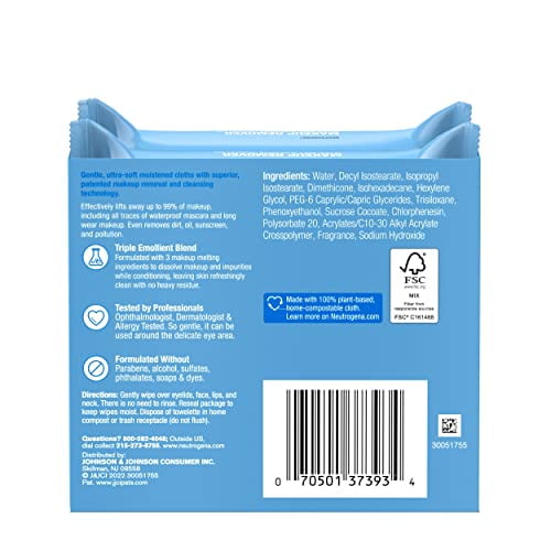  SUZANOBAGIMD On the Go Cleansing Wipes for Oily or Acne Prone  Skin, 25 count Pack of 1 : Beauty & Personal Care