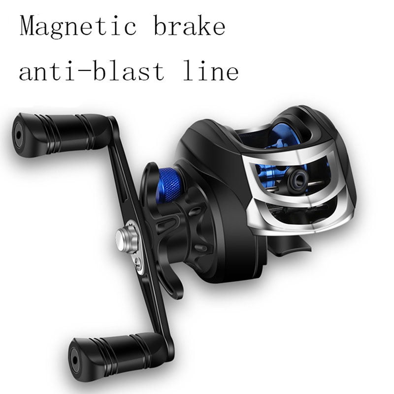 Baitcasting Reel Left/Right Hand Metal Wheel Magnetic Brake Fishing Accessory 