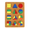 thumbnail image 2 of Dioche Durable Geometry Shape Cognition Toys Shape Cognition Board, For Children Playing, 2 of 8