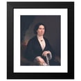 thumbnail image 2 of Constantino Brumidi 12x14 Black Modern Framed Museum Art Print Titled - Susan Pickering Bemis (ca. 1852), 2 of 5