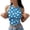 Blue, variant on QASIEATN Women Tank Top Sleeveless Slim Fit Vest Crop Tops Teen Girl Retro Streetwear Fashion Camisole for Women