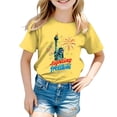 thumbnail image 5 of CAICJ98 Vintage 250 Years American 1776-2026 250th Birthday USA T Shirt for Boys Girls (Yellow,2-3 Years), 5 of 5