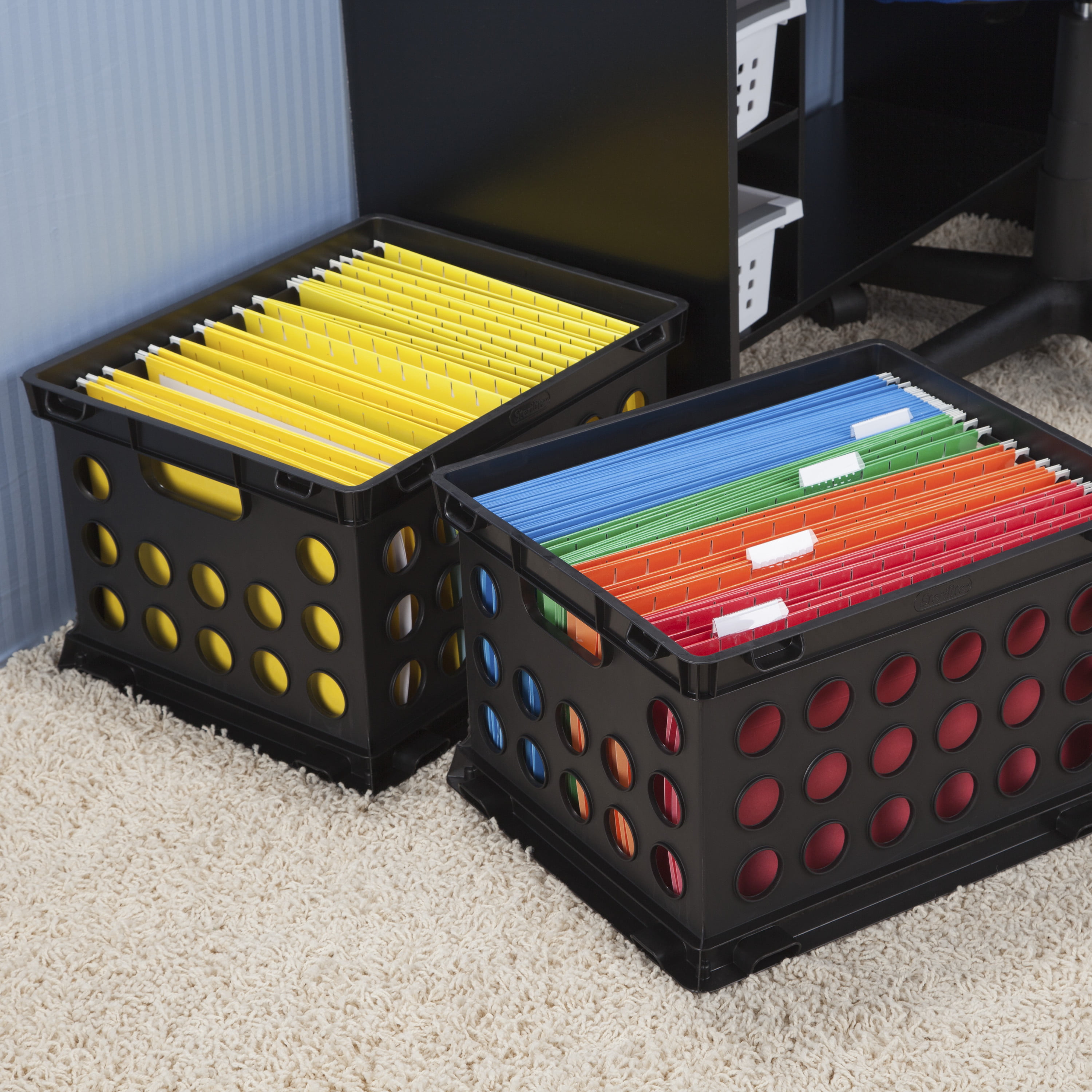 Sterilite, File Crate, Black – Walmart Inventory Checker – BrickSeek