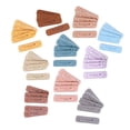 thumbnail image 2 of Rongfmy 50Pcs Handmade Labels Leather Tags Sew On Label Clothing for Crochet Items Jeans, 2 of 9