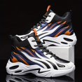 thumbnail image 3 of Zapatillas De Baloncesto Transpirables Para Hombres, Zapatillas De Correr Con Cordones De Alta Calidad, Antideslizantes Y Con Absorción De Impactos, 3 of 3