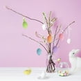 thumbnail image 4 of yulier 6 Pcs Foam Easter Egg Hanging Ornaments, Easter Decorations Easter Egg Ornaments for Easter Tree Decor, Easter Basket Stuffers, Party Favors Supplies, 4 of 5