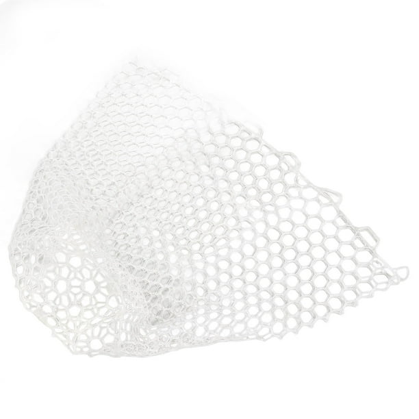 Knifun Rubber Mesh Fishing Net, Wear Resistance Soft Fishing Net Lightweight Foldable Portable High Transparency For Outdoor Fishing Activities