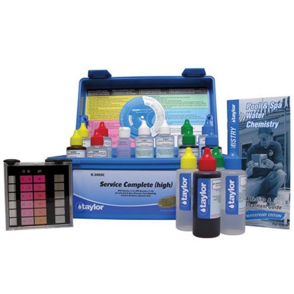 Taylor Technologies K-2005C Trousse de Test de Piscine Complète de Service