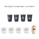 thumbnail image 3 of Vaso de vino Toystoory Acero inoxidable 4 piezas taza de té y leche 350 ml, 3 of 6
