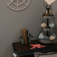 thumbnail image 3 of Zeckos Cast Iron Whale Tail Home Decor Sculpture Bookends Set of 2, 3 of 10