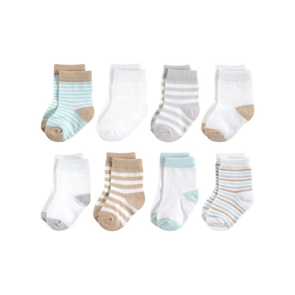 Touched by Nature Organic Socks, 8pk (Baby Boys or Baby Girls Unisex