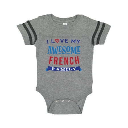 

Inktastic France Awesome French Family Gift Baby Boy or Baby Girl Bodysuit