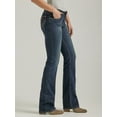 thumbnail image 3 of Wrangler Women's Retro Dark Wash Mid Rise Bootcut Jeans - 112338899 31W x 30L, 3 of 4
