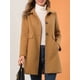 thumbnail image 5 of ABRIGO DE LARGO MEDIO CON SOLAPA Y UN SOLO BOTÓN PARA MUJERES INSPIRADO EN EL CHIC XL CAQUI, 5 of 7