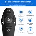 thumbnail image 2 of Clicker remoto inalámbrico para presentadores NinjaABXY recargable, 2 of 8