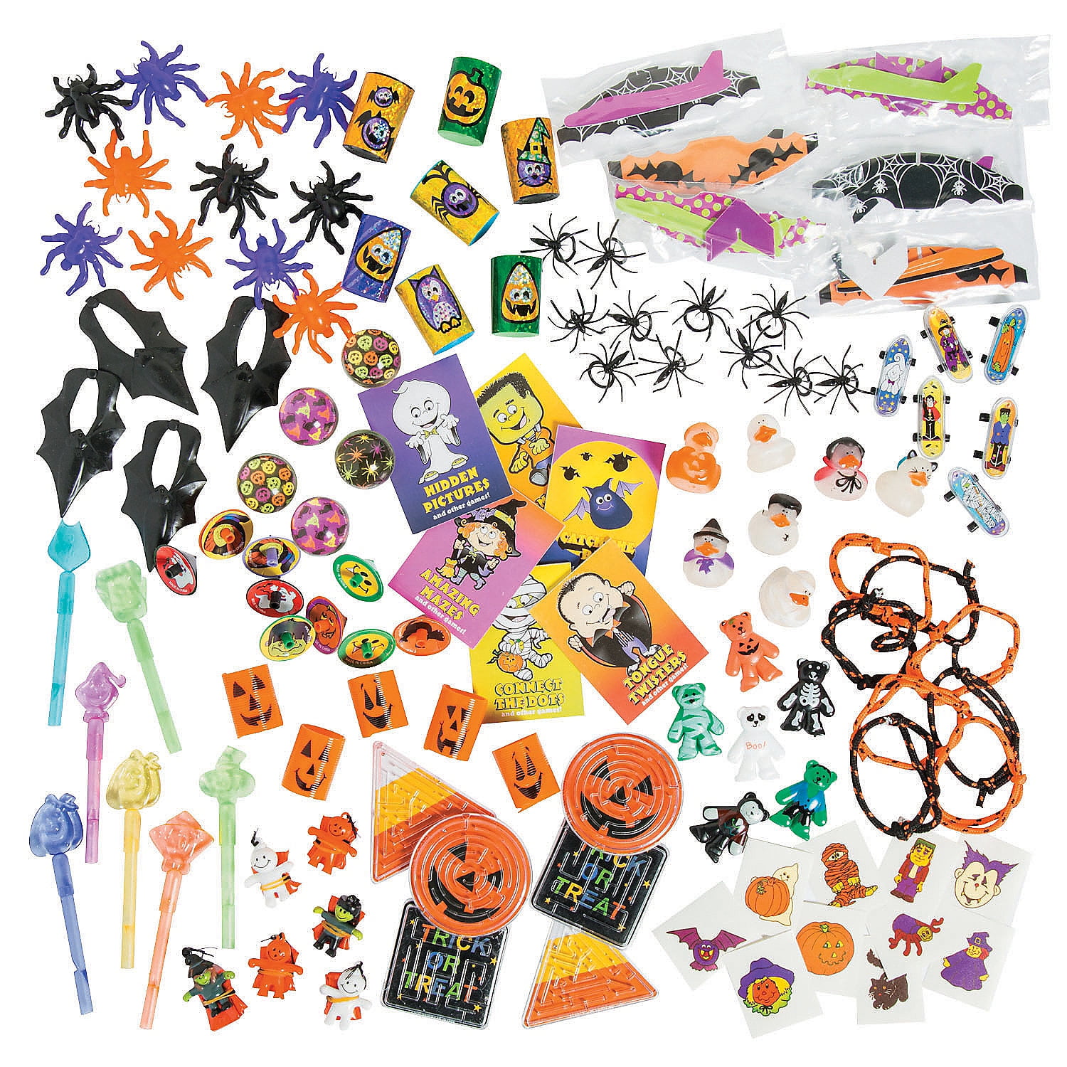 1000 Piece Halloween Novelty Assortment Party Favors 1000 Pieces