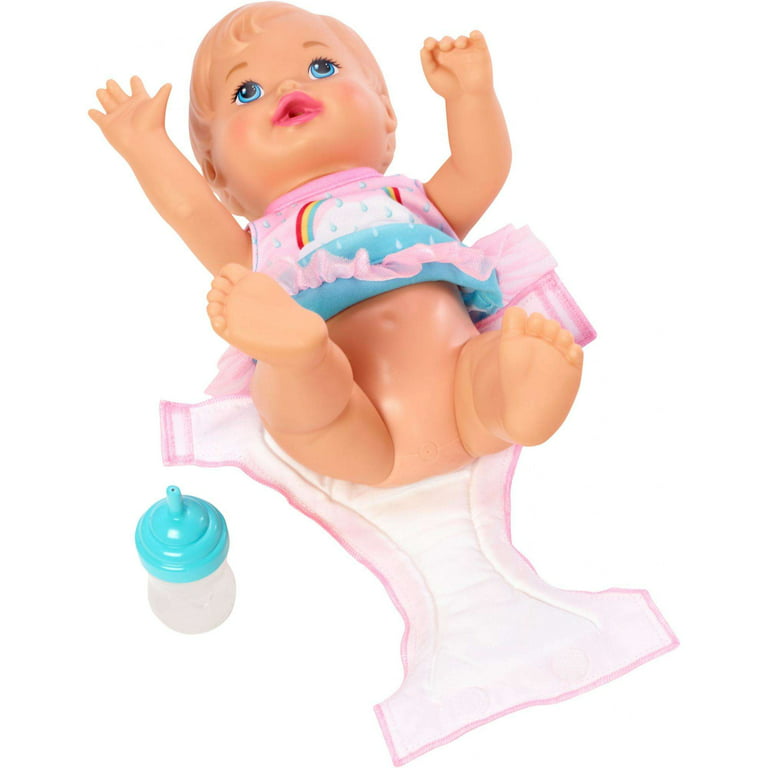 Best Buy: Little Mommy Drink & Wet Deluxe Doll Pink Blue FKD02