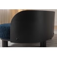 thumbnail image 4 of KOSSMAI Nature Solid Wood Velvet Padding Buddy Black Wood Pet Bed Sofa, 4 of 5