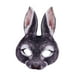 thumbnail image 5 of Disfraz de conejo novedoso para adultos, para Halloween, Pascua, cosplay, actuación en el escenario negro, 5 of 9