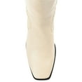thumbnail image 5 of Journee Womens Winny Wide Calf Stacked Heel Knee High Boots, 5 of 10