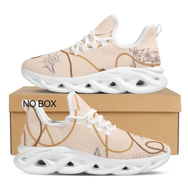 Sandalias de verano para mujer, con cadena dorada y estampado de lujo, para parejas,