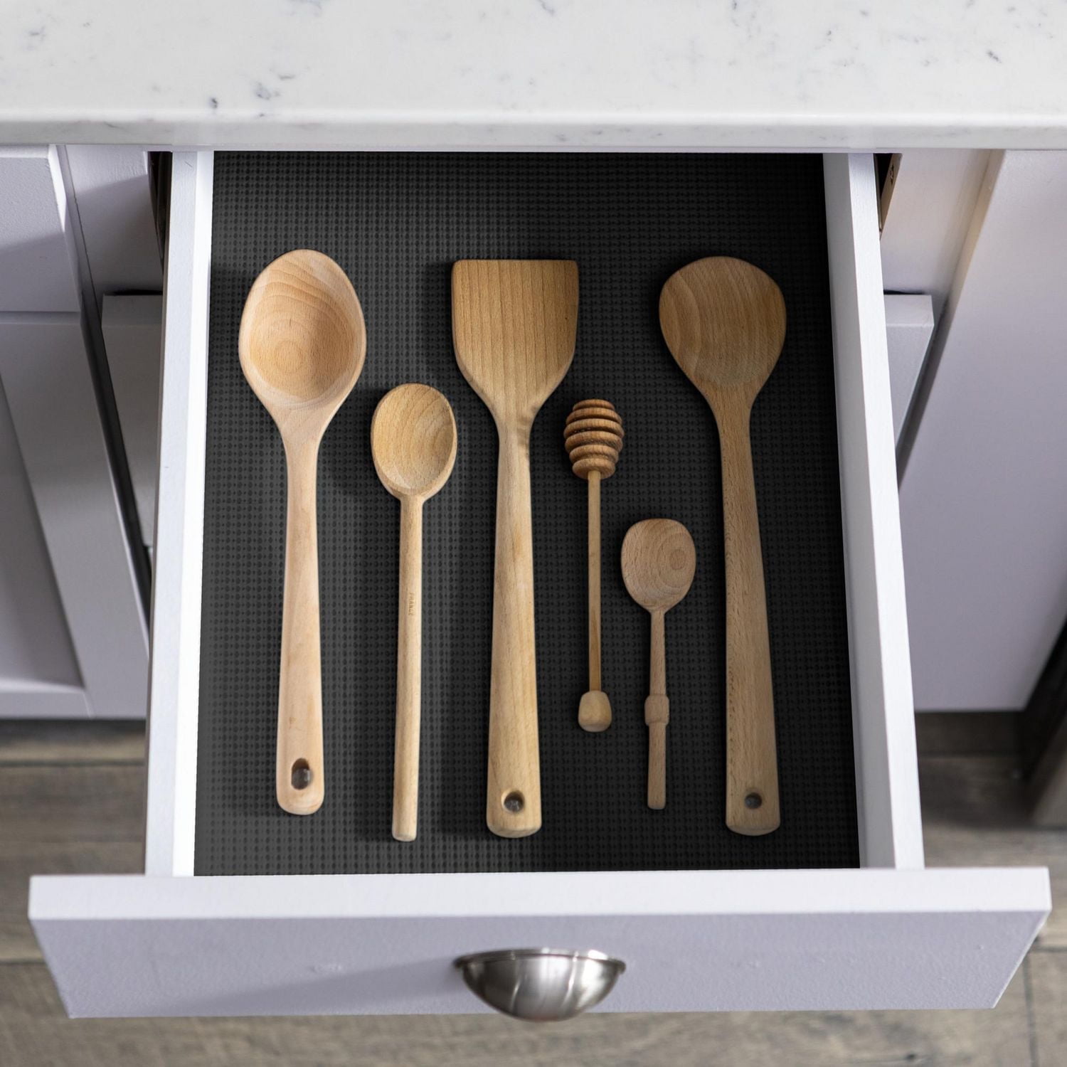 Select Grip EasyLiner Brand Shelf Liner, Black, 12 in. x 10 ft.