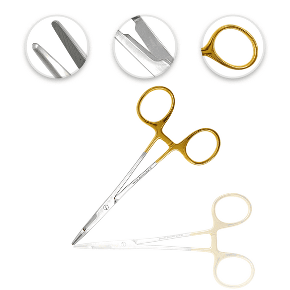 6.5 in. TC Needle Holder Driver - Hegar Olsen