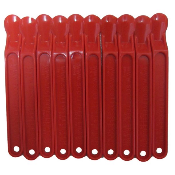 Scotty Peeler The Original Label & Sticker Remover (Set of 10 Red