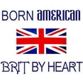 thumbnail image 2 of CafePress - Born American, British By Hea Infant Creeper - Baby Light Bodysuit, Size Newborn - 24 Months, 2 of 4
