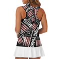 thumbnail image 5 of HUIACONG Vintage Distressed American Flag Workout Tank Tops, Stretchy Golf Shirts for Tennis Hiking, Casual Sleeveless Womens Sleeveless Golf Shirt, 5 of 7