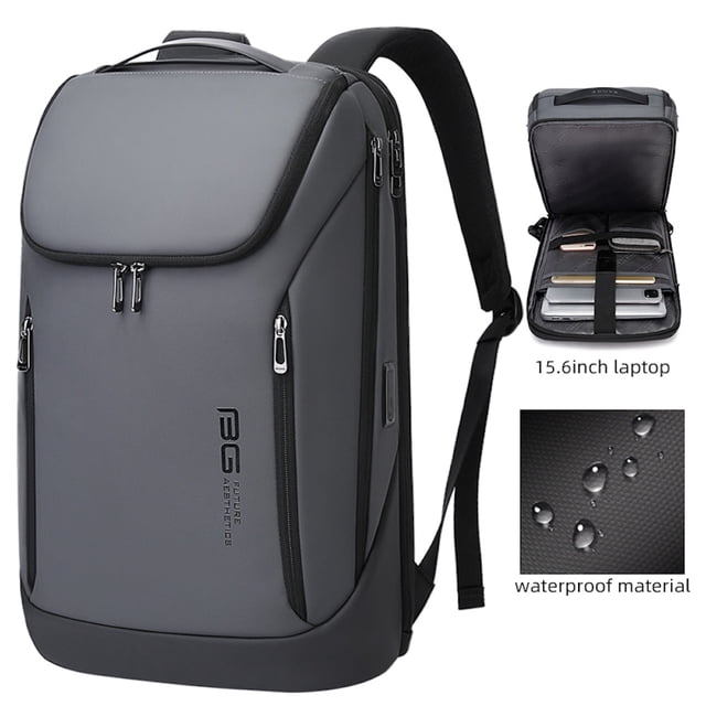 Mochila BANGE. Para laptop 15.6", iPad 11" y artículos extra puerto de carga USB y material repelente al agua Oxford. Modelo BG-2517 Bange BG-2517