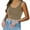 Khaki, variant on Odeerbi Tank Top for Women 2025 Cropped Tank Tops Sleeveless Cami Tops Solid Basic Tank Gift Yoga Sport Khaki