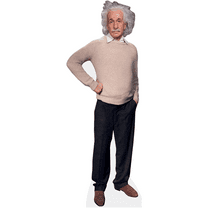 Albert Einstein Mini Cardboard Cutout Standee